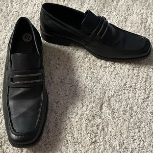 Like New Perry Ellis Portfolio Loafer Leather Sz 10 Dress Shoes Office Workwear